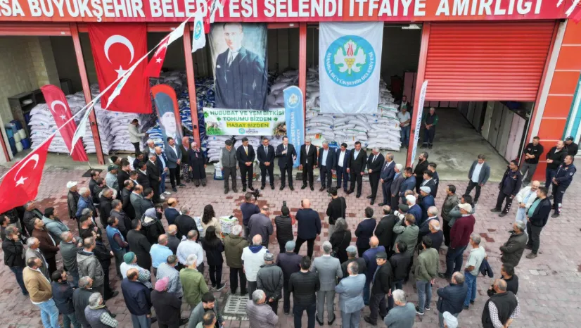 Başkan Besim Dutlulu, Selendili Çiftçilerle Buluştu