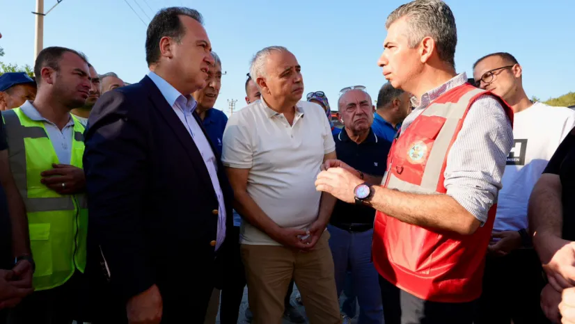 Başkan Dutlulu, Soma Yangınını Yerinde İnceledi