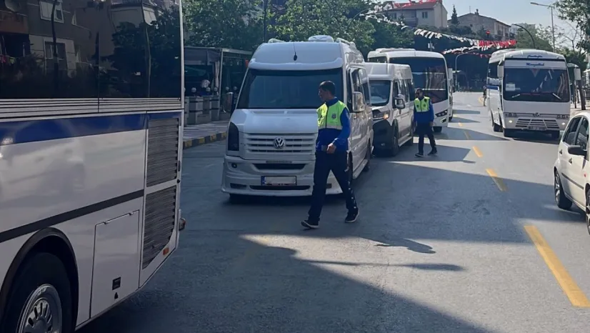 Büyükşehir'den, Servis Araçlarına Denetim