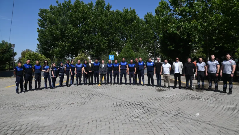 Büyükşehir Yönetimi Çalışanlarla Bayramlaştı
