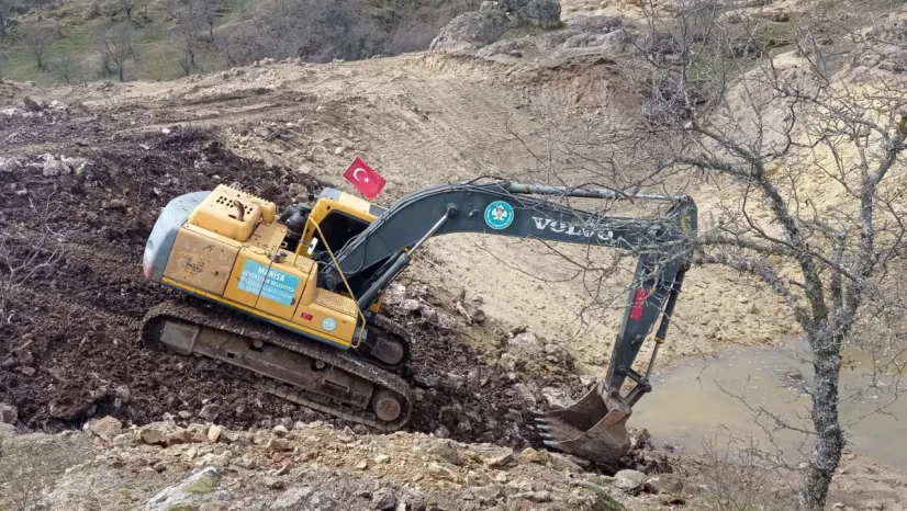 Demirci Mezitler'in Yeni His Göleti Sezona Hazır