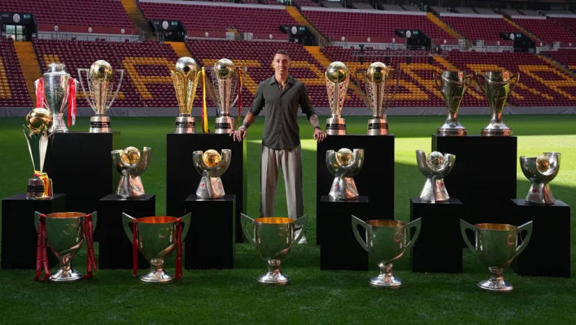 Galatasarayda Veda Muslera Gözyaşlarına Hakim Olamadı