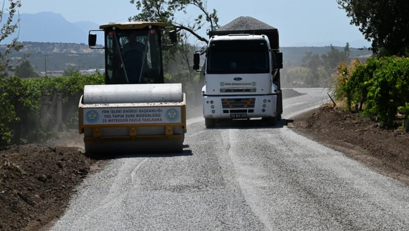 Halitpaşa-Lütfiye Yolunda Çalışmalar Tamamlandı