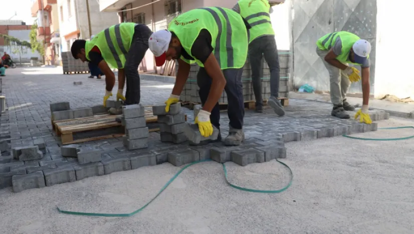İstasyonaltı Mahallesinin Sokakları Turgutlu Belediyesi ile Yenileniyor