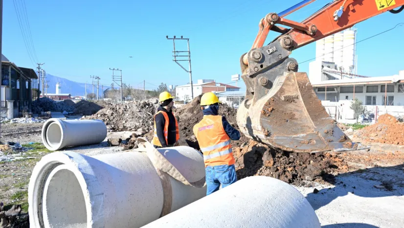 Karaosmanoğlu Sanayi Sitesi'nin Çeyrek Asırlık Altyapısı Çilesi Son Buluyor