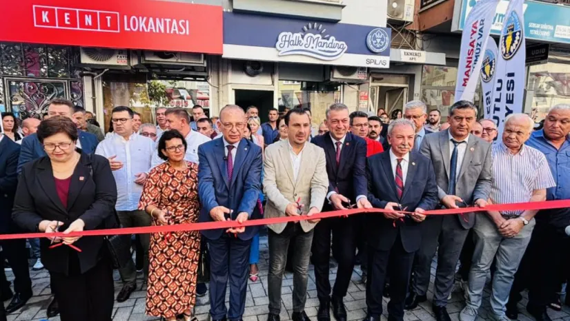 Kent Lokantası, Halk Mandıra ve Halk Ekmek Turgutlu'da Hizmete Açıldı