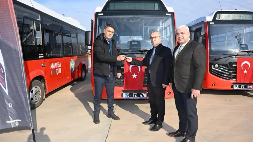 Manisa'da Toplu Taşımada Yenilenme Hamlesi Sürüyor