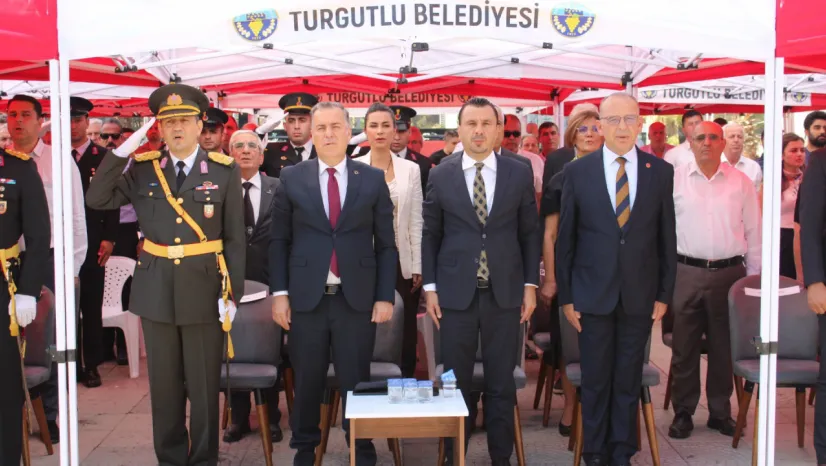 Turgutlu'da 30 Ağustos Zafer Bayramı Anma Programı Düzenlendi