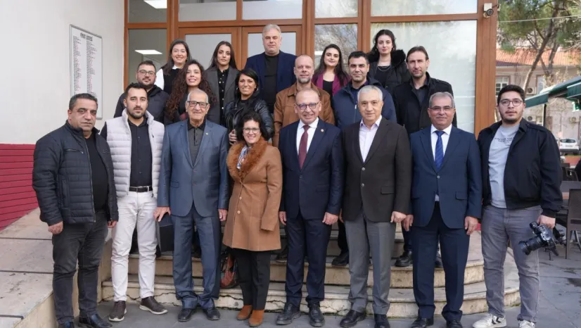 Turgutlu'nun Basın Emekçileriyle Buluşan Başkan Çetin Akın: 'Zor koşullarda bu mesleği icra etmek büyük bir başarı'