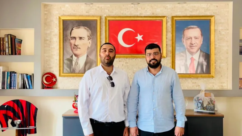 TV45 ve Haber Kasaba Gazetesi'nden AK Parti Turgutlu İlçe Başkanlığı'na Ziyaret