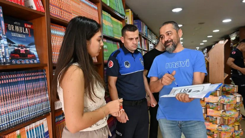 Yeni Eğitim-Öğretim Yılı Öncesinde Kırtasiyeler ve Okul Ürünleri Denetlendi