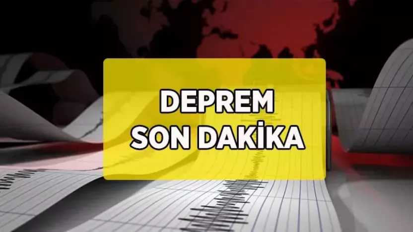 Balıkesir Sındırgı'da 6.1'lik deprem! İstanbul'da da hissedildi!
