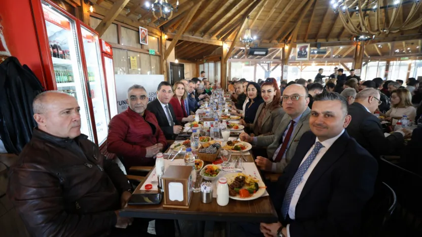 Başkan Balaban Gazetecileri Ağırladı