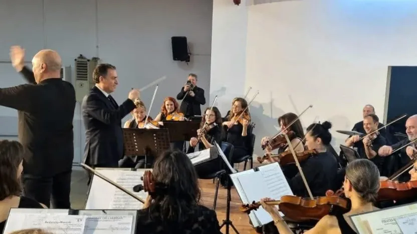 İzmir Devlet Senfoni Orkestrası Turgutluya Öğrencilere Müzik Söyleşisi Ve Dinletisi İçin Geldi