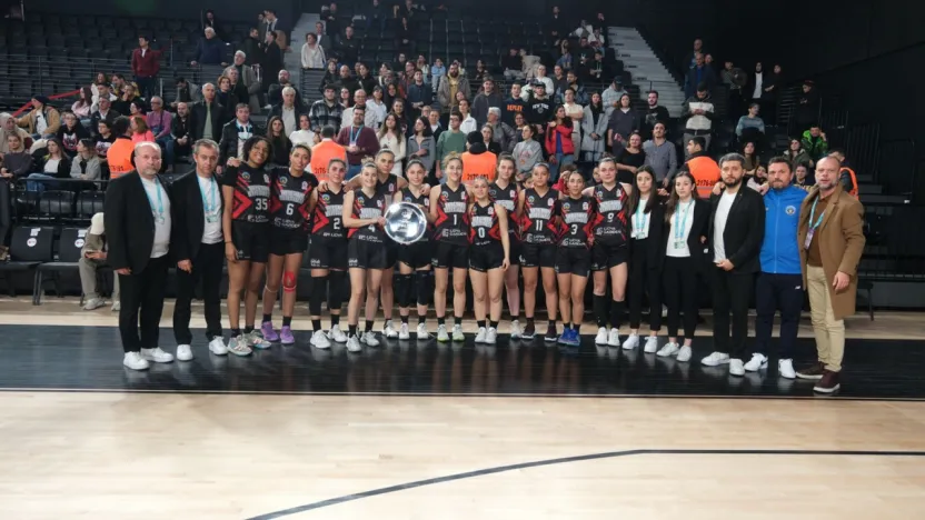 Kadın basketbol takımımız hedeflerimizin üstünde bir başarı gösterdi