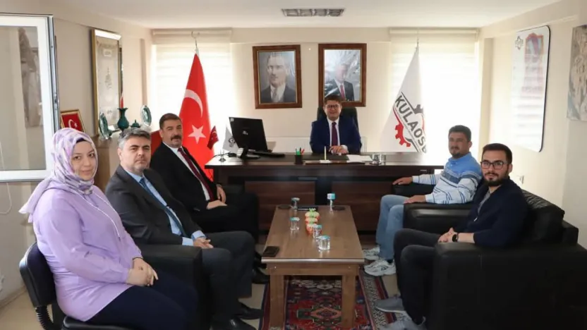 Kula Deri İhtisas ve Karma OSB Müdürlüğü'nde toplantı gerçekleşti