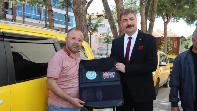 Kulalı Taksi Esnaflarına Büyükşehir Jesti