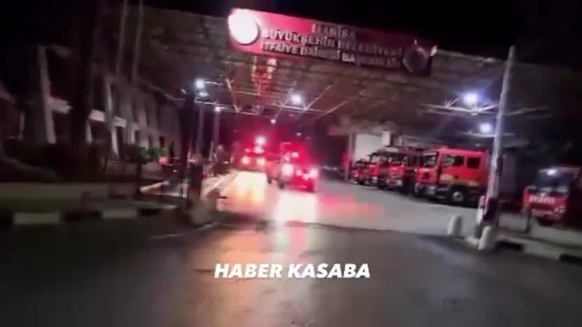 Manisa İtfaiyesi Deprem Bölgesine Yardım İçin Yola Çıktı