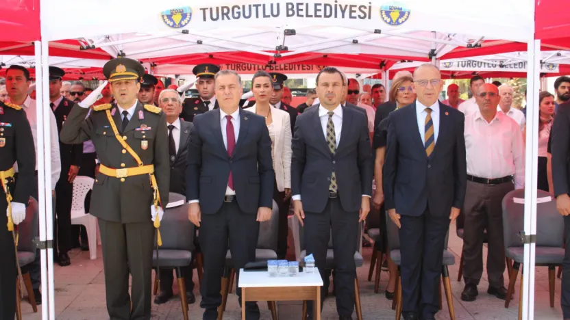 Turgutlu'da 30 Ağustos Zafer Bayramı Anma Programı Düzenlendi