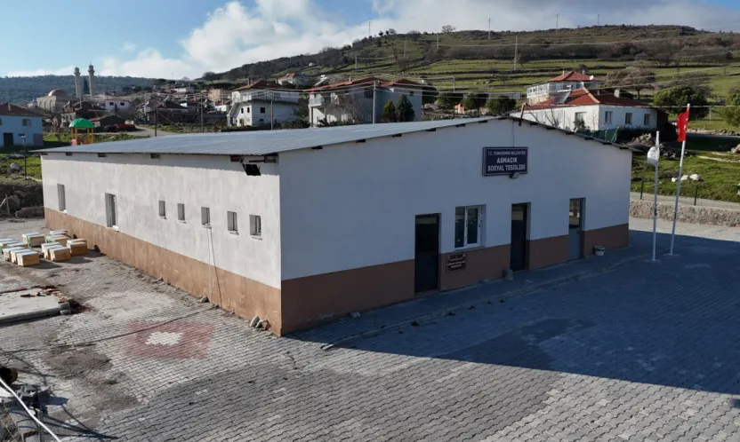 Asmacık Sosyal Tesisi Açılışa Gün Sayıyor