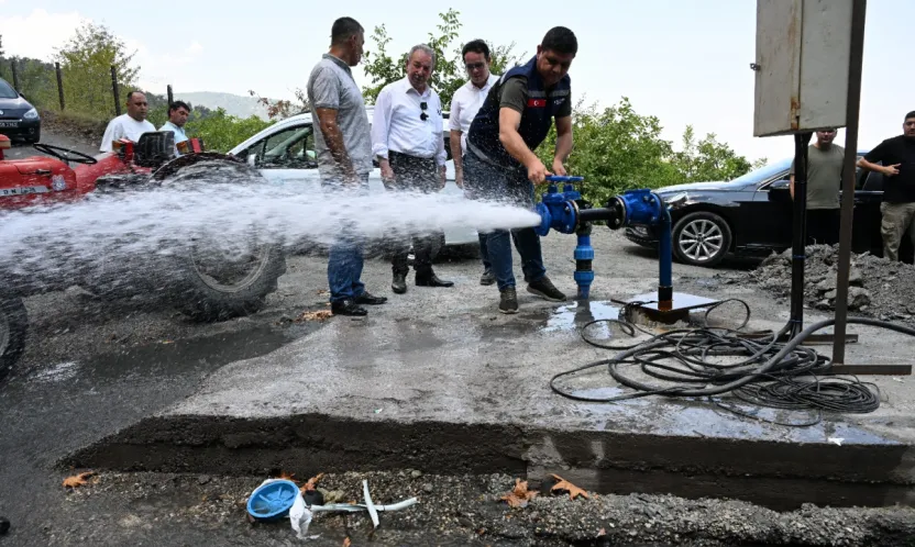 Bahçecik'te taşıma su çilesi bitti