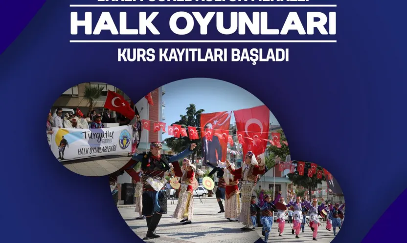 Turgutlu Belediyesi Halk Oyunları Kursuna Kayıtlar Başladı