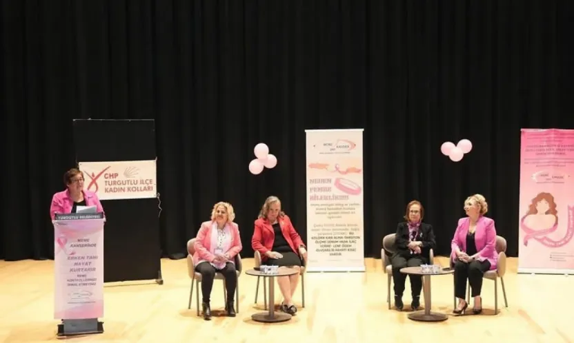 Turgutlu'da 'Fark Edilmesi İçin Pembe' Konferansı Düzenlendi