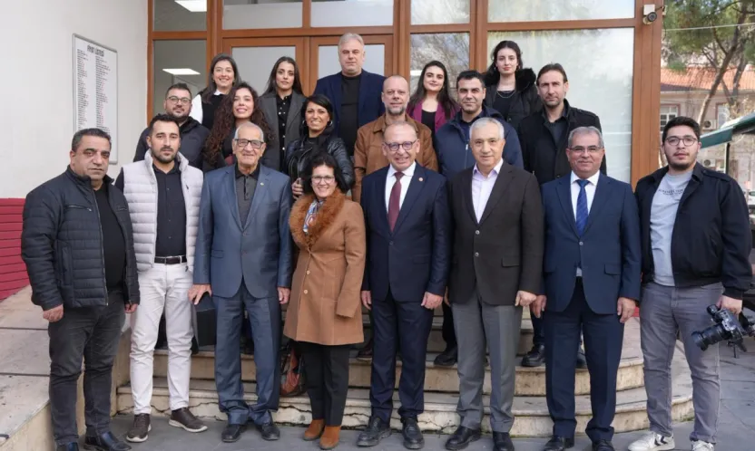 Turgutlu'nun Basın Emekçileriyle Buluşan Başkan Çetin Akın: 'Zor koşullarda bu mesleği icra etmek büyük bir başarı'